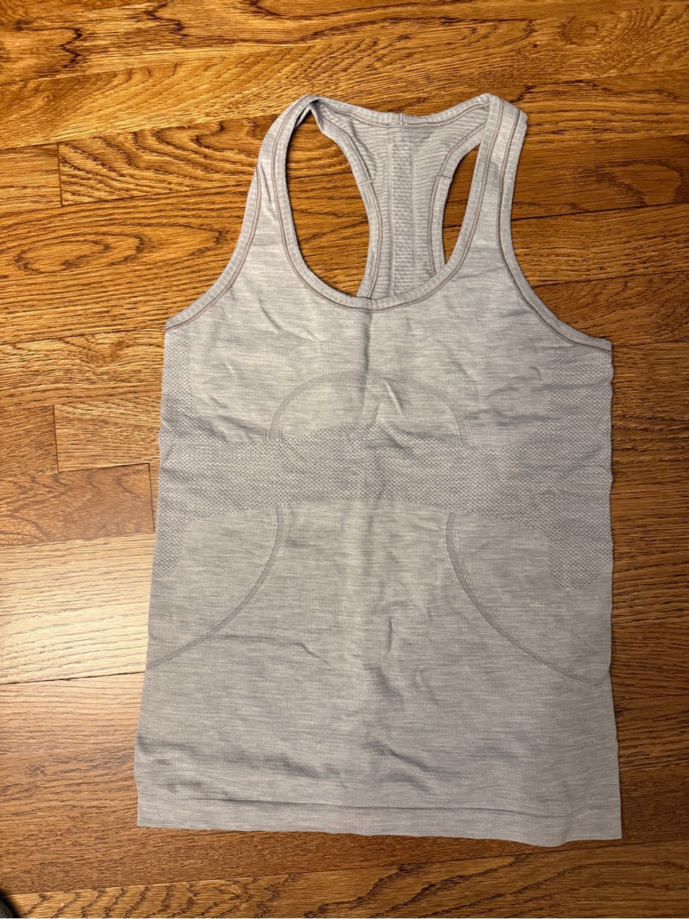 lululemon athletica Light Gray swiftly Racerback Tank